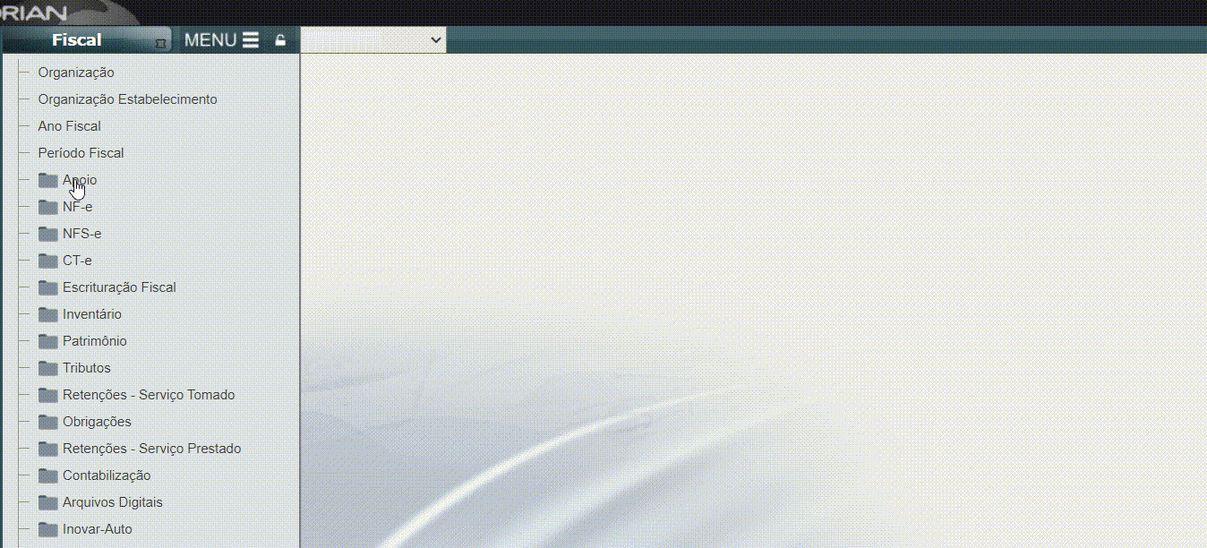 Consultar Registro de Importação de dados por meio de arquivo de interface