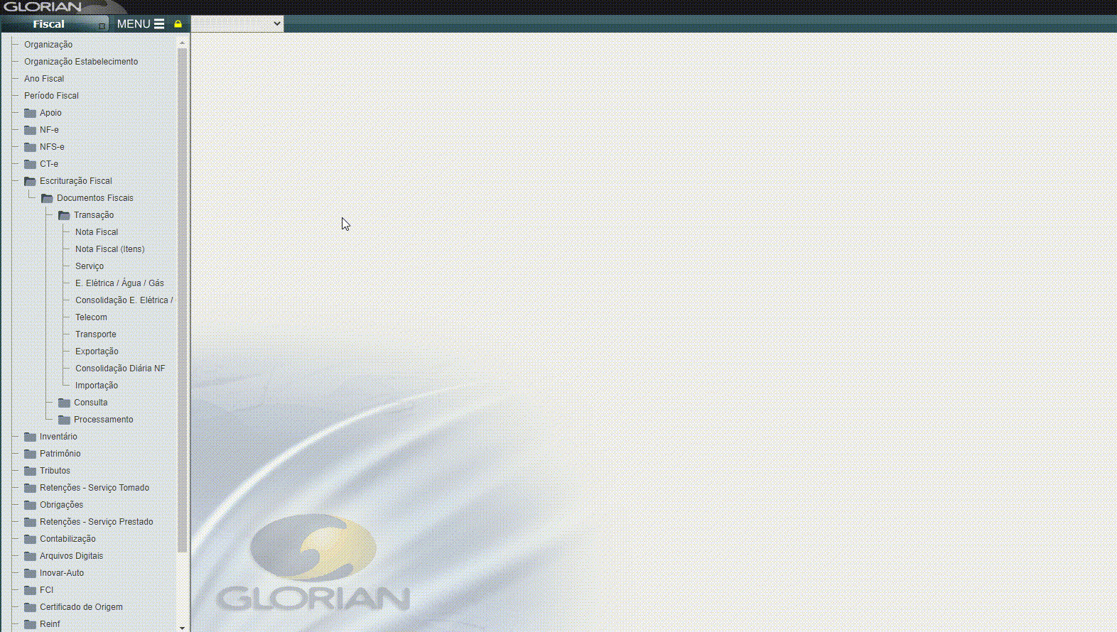 Escrituração fiscal - Alteração de itens