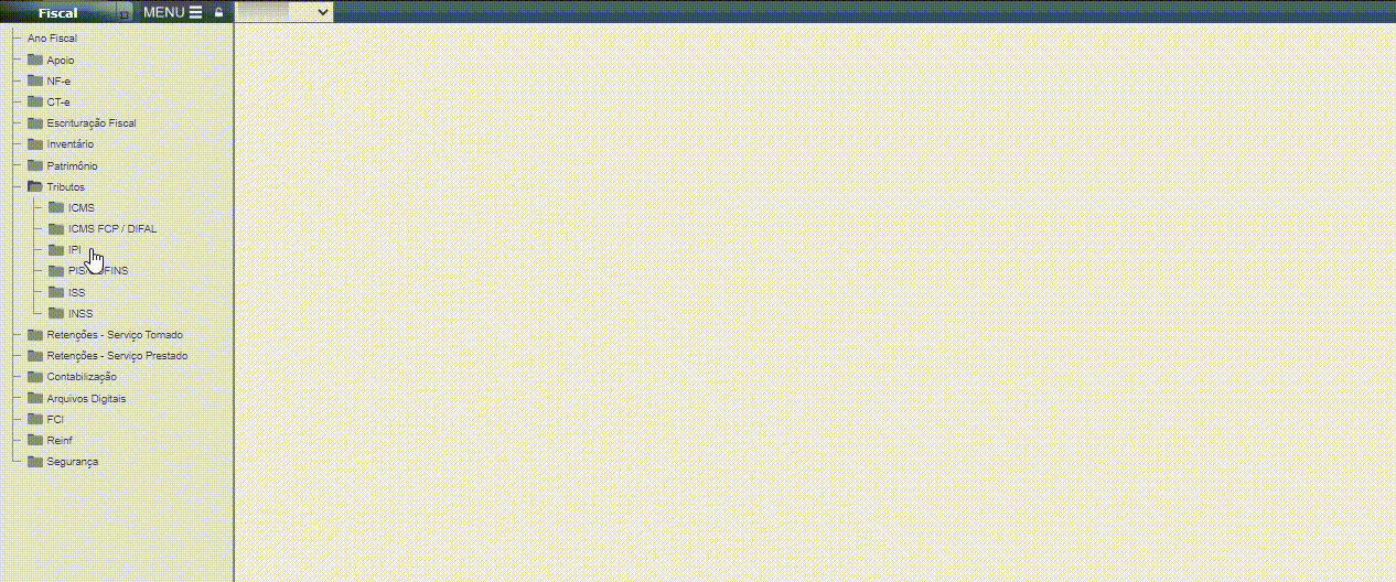 Atualização de Saldos Anteriores