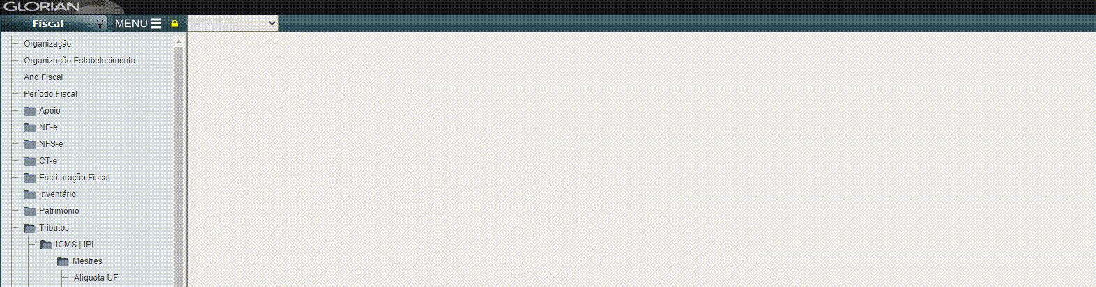 Apuração ICMS|IPI - Tabela Alíquota