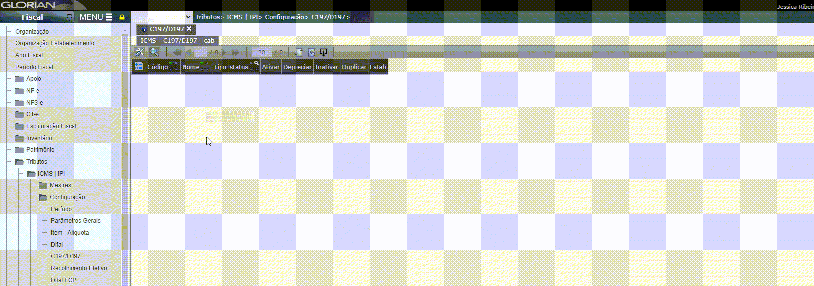Apuração ICMS|IPI - Configuração para Gerar registro C197, C597 e D197 - AC - Diferencial de alíquota