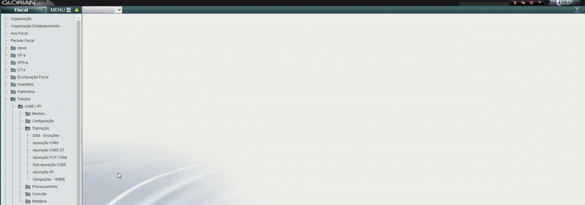 Apuração ICMS|IPI - Sub-Apuração ICMS