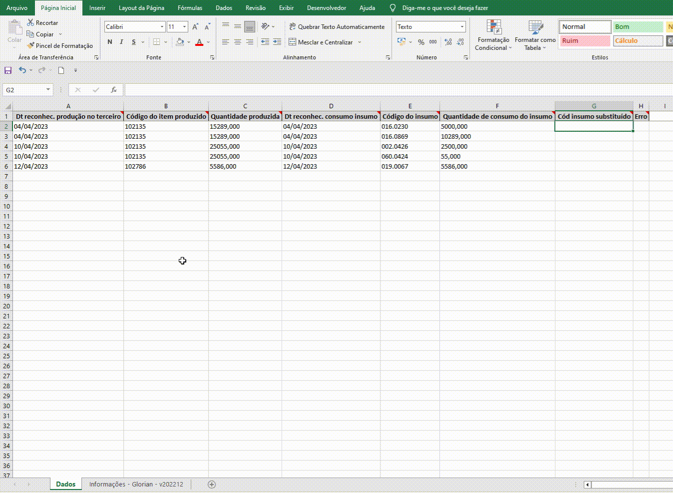 EFD ICMS/IPI - Lançamento do registro K250/K255 em massa