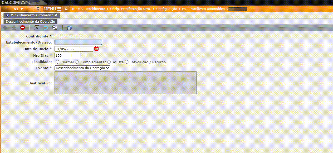 MC - Manifesto automático