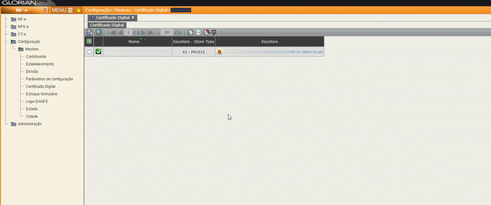 Atualizar Certificado Digital
