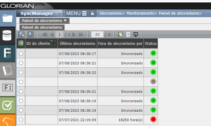 XML de Faturamento não recebido no Glorian NF-e com situação de enviada no Monitor J1BNFE