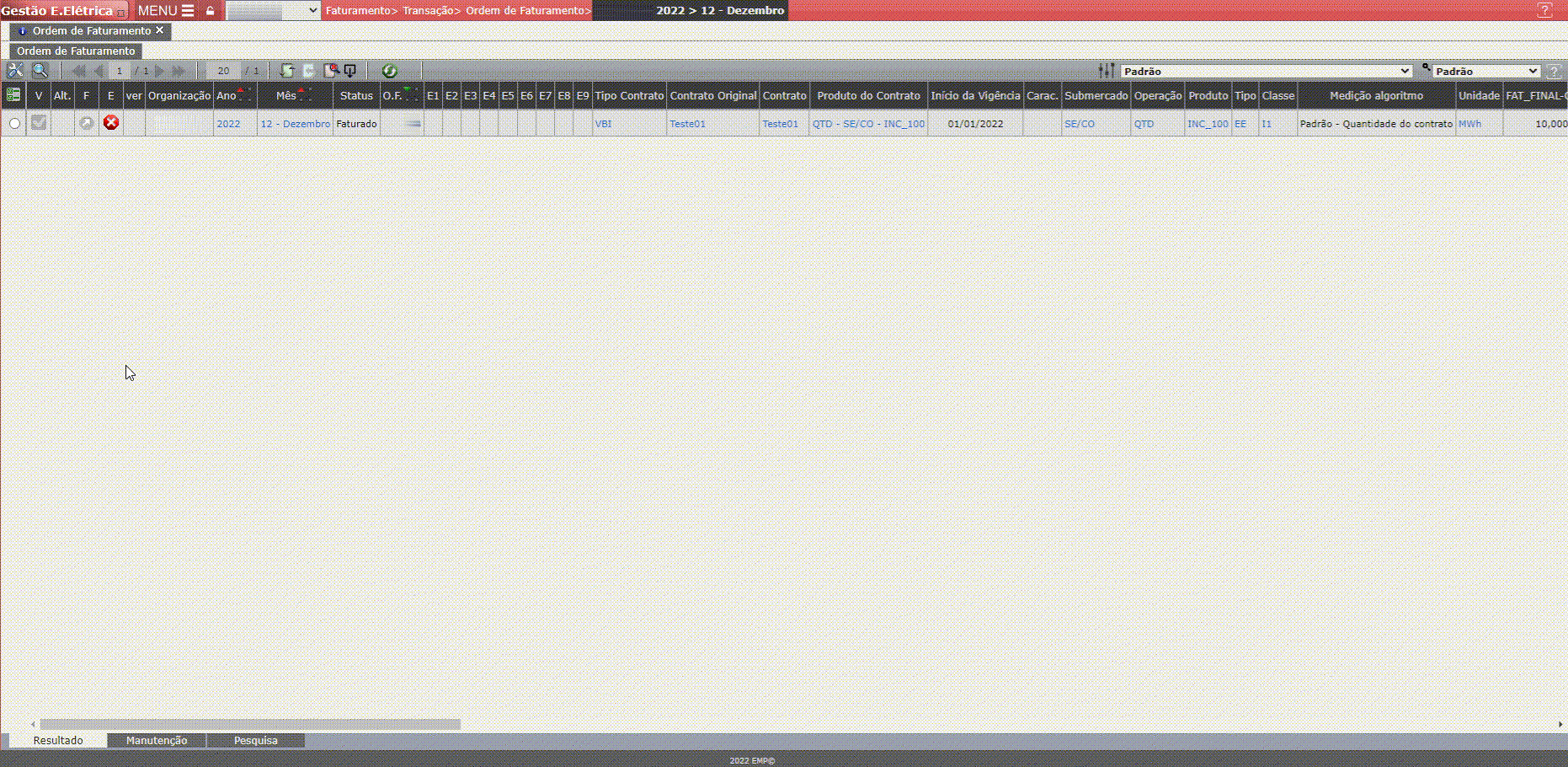 Erro: Erros Retornados: [ ] [ ]
