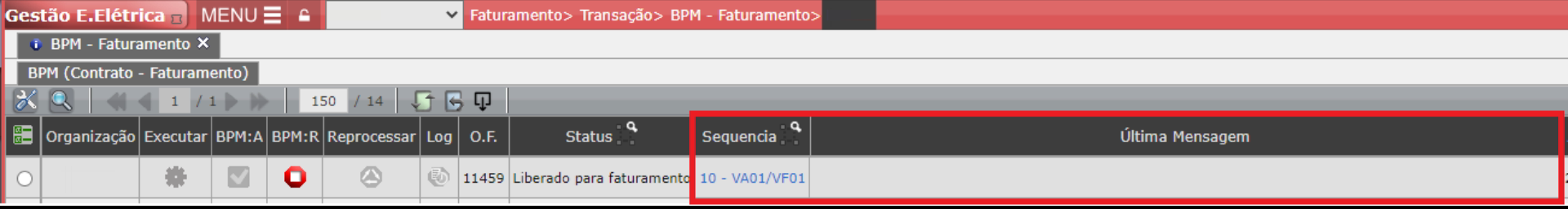 Erro: Erros Retornados: [Emissor da ordem 87390 não foi criado para área de vendas 9930 TR TR] [O doc.vendas  não será modifi