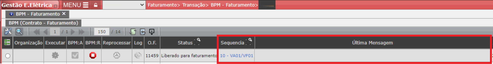 Erro: Erros Retornados: [SALES_HEADER_IN processado com êxito] [Material 27000541, OrgV pp10, can dist 9E, Idioma PT não está