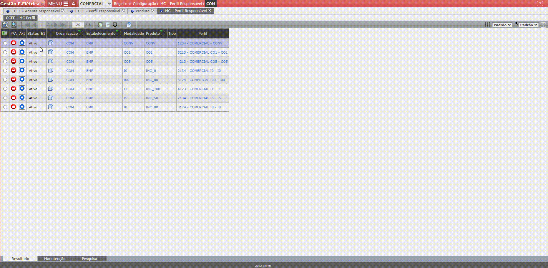 MC - Perfil Responsável