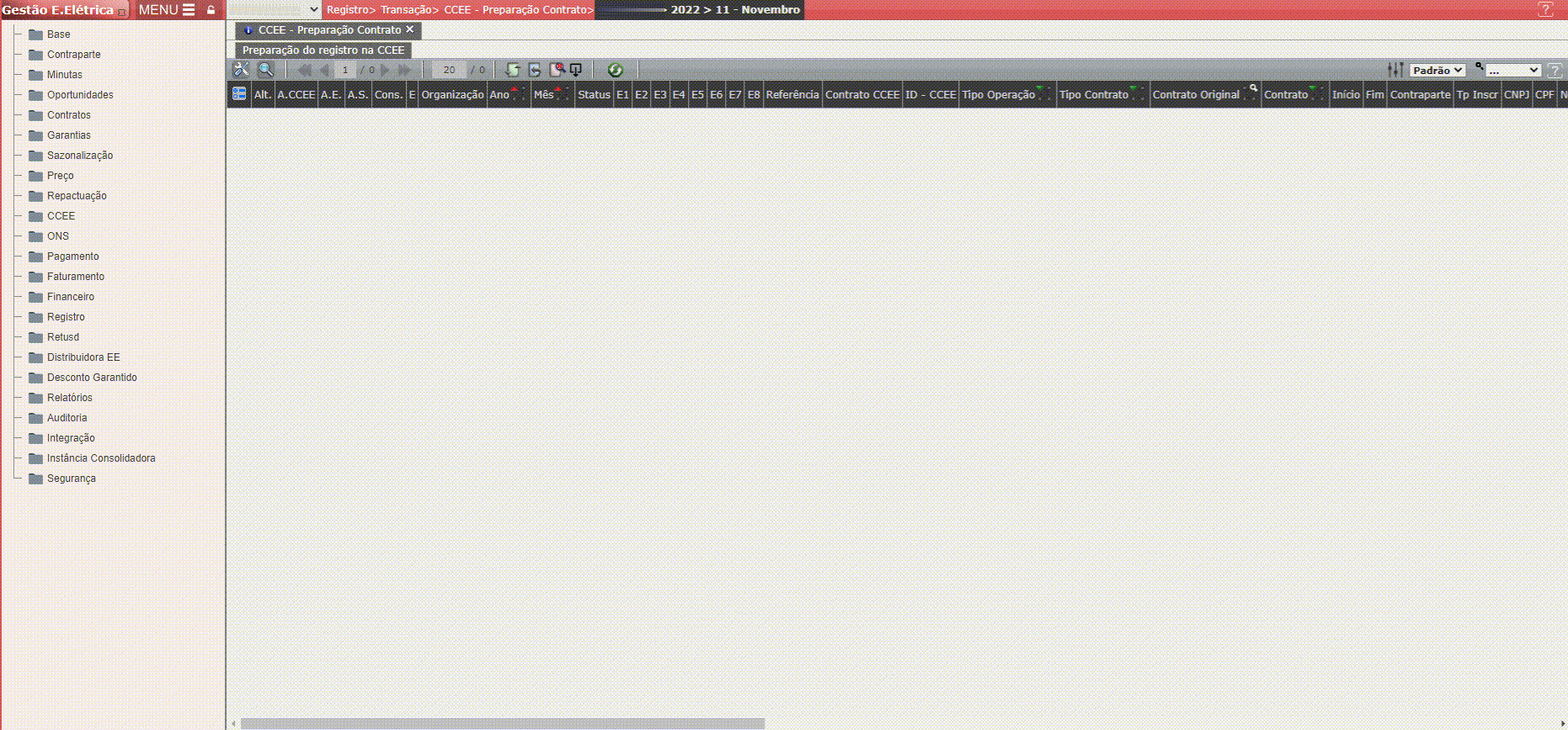 Preparação Contrato - Operação de Compra
