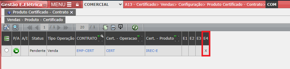 E4: Configuração Incompleta
