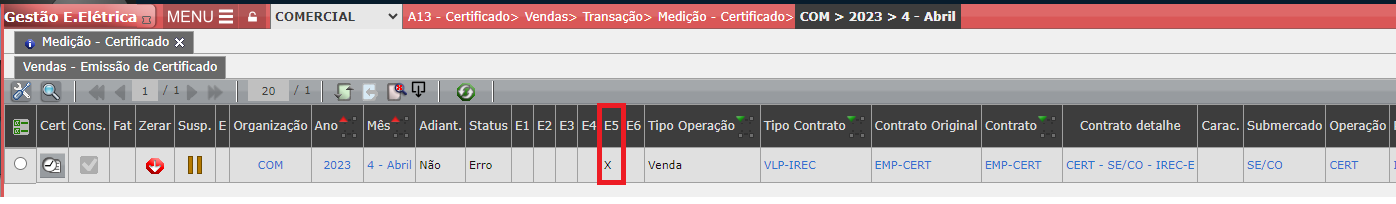 E5: Configuração Certificado
