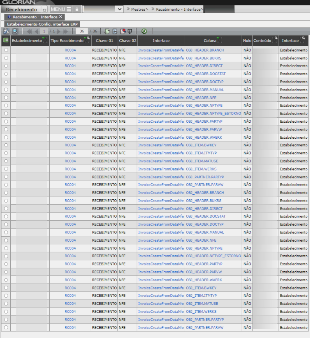 INTERFACE - InvoiceNfe
