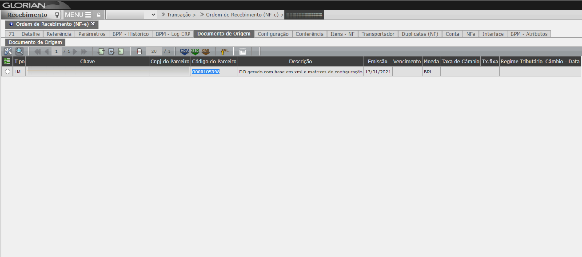 INTERFACE - Recupera participante
