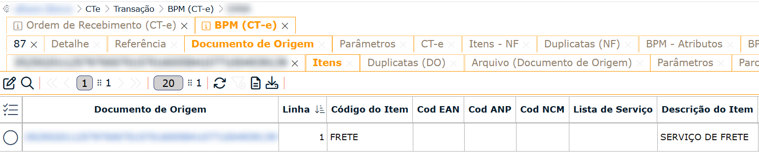 Código de material não encontrado
